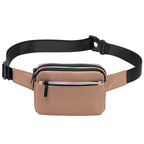 TINTAT T2016 Casual Lightweight Mini Sports Phone Waist Bag(Coffee) - British D'sire