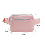 TINTAT T2016 Casual Lightweight Mini Sports Phone Waist Bag(Pink) - British D'sire