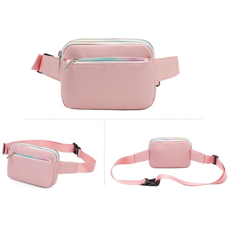 TINTAT T2016 Casual Lightweight Mini Sports Phone Waist Bag(Pink) Secondary image