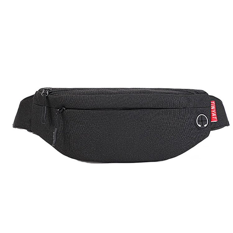 TINYAT T2003 Outdoor Sports Nylon Waterproof Mobile Phone Waist Bags(Black) - British D'sire