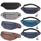 TINYAT T2003 Outdoor Sports Nylon Waterproof Mobile Phone Waist Bags(Epithelium Brown) - British D'sire