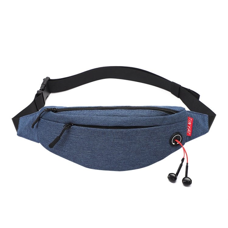 TINYAT T2003 Outdoor Sports Nylon Waterproof Mobile Phone Waist Bags(Light Blue) - British D'sire Main image