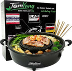 TomYang Hot Pot – The Original Thai Grill & Hot Pot, Electric Thai BBQ Multi Cooker, Swiss Coating, German Design, More than 100 Recipe Videos. Korean food, Hotpot chinese pot, Hot plate, Ramen bowl - British D'sire