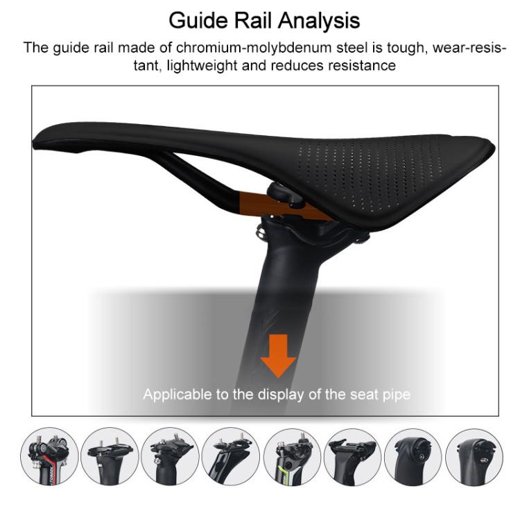 TOSEEK TS50 Road Mountain Bike Racing Saddle(Blue) - British D'sire