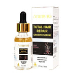 Total Hair Repair Growth Oil 100% Natural Target DHT Biotin Argan Oil, Hair Serum for Hair Growth - Hair Growth Serum - British D'sire