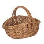 Traditional Cookery Wicker Shopper Basket - Shopping Baskets - British D'sire