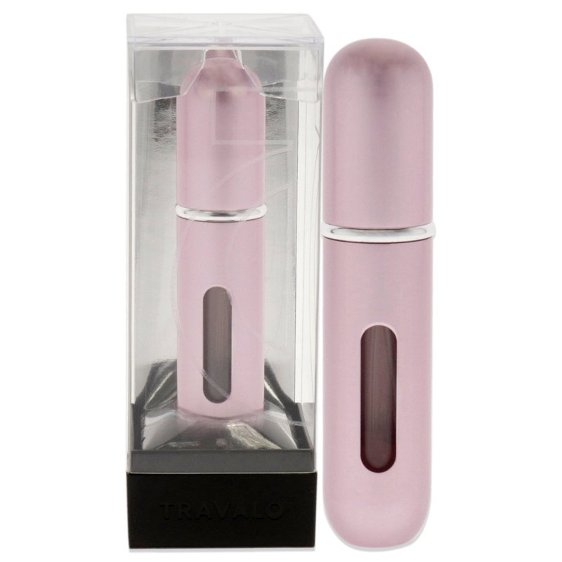 Travalo - Classic Perfume Atomizer - Light Pink for Unisex - 0.17 oz Refillable Spray (Empty) - Refillable Spray (Empty) - British D'sire Main image