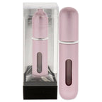 Travalo - Classic Perfume Atomizer - Light Pink for Unisex - 0.17 oz Refillable Spray (Empty) - Refillable Spray (Empty) - British D'sire