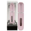 Travalo - Classic Perfume Atomizer - Light Pink for Unisex - 0.17 oz Refillable Spray (Empty) - Refillable Spray (Empty) - British D'sire