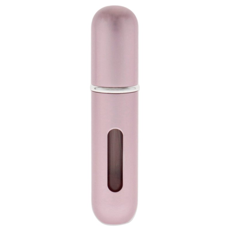 Travalo - Classic Perfume Atomizer - Light Pink for Unisex - 0.17 oz Refillable Spray (Empty) - Refillable Spray (Empty) - British D'sire