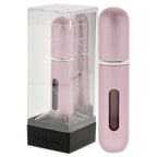 Travalo - Classic Perfume Atomizer - Light Pink for Unisex - 0.17 oz Refillable Spray (Empty) - Refillable Spray (Empty) - British D'sire
