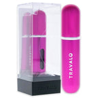Travalo - Classic Perfume Atomizer - Pink for Unisex - 0.17 oz Refillable Spray (Empty) - Refillable Perfume Spray (Holds upto 0.17oz) - British D'sire