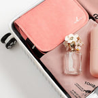 Travelsky Travel Storage Waterproof Pu Cosmetic Bag Multifunctional Folding Large Capacity Toiletry Bag(Stone Gary) - British D'sire