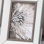 Tristan Mirror And Wood 5X7 Frame - Photo Frames - British D'sire