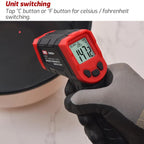 TRSI TA600B+ Infrared Thermometer Measuring Range - 32 to 550 Degrees Celsius - British D'sire