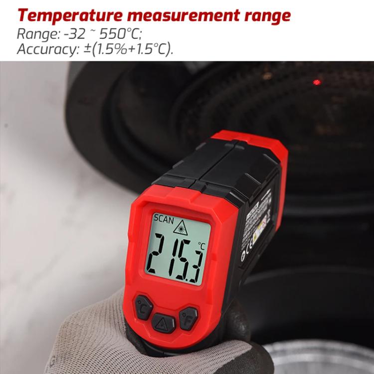 TRSI TA600B+ Infrared Thermometer Measuring Range - 32 to 550 Degrees Celsius - British D'sire