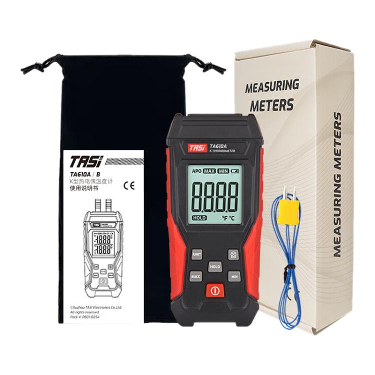 TRSI TA610A Industrial Handheld K - Type Thermocouple Thermometer, Single Channel, without Ambient Temperature - British D'sire
