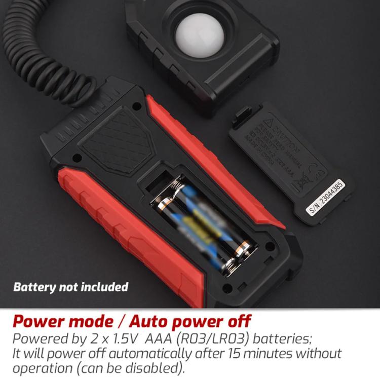 TRSI TA630B Separable Digital Lux Meter Light Brightness Measuring - British D'sire