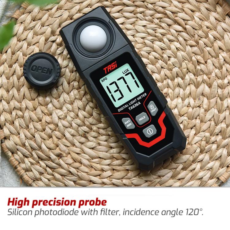 TRSI TA636B Integrated Digital Lux Meter Light Brightness Measuring Support BT - British D'sire