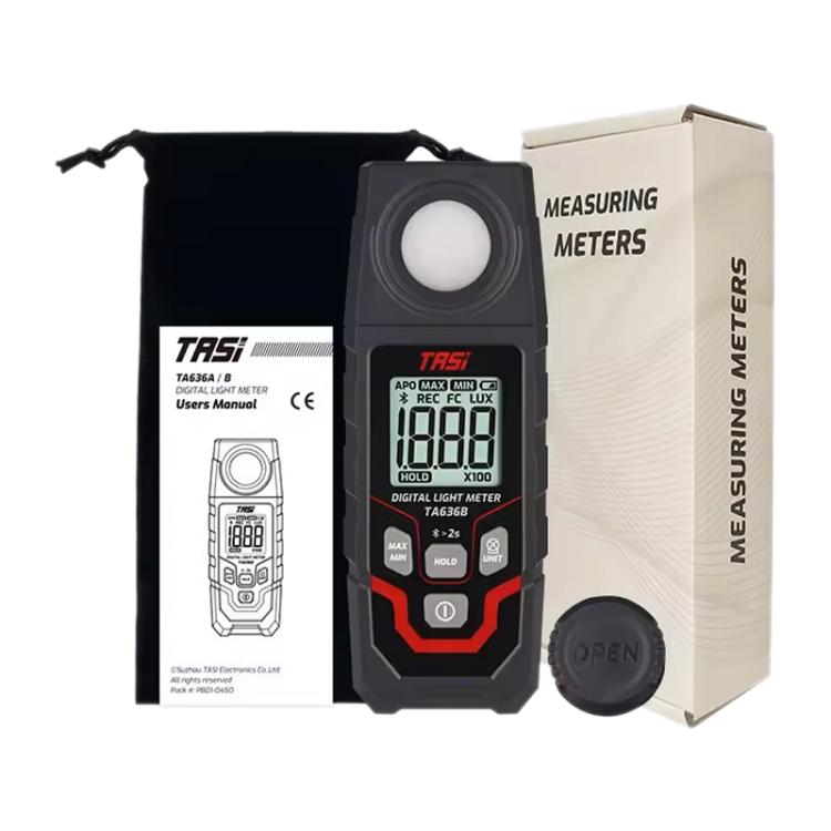 TRSI TA636B Integrated Digital Lux Meter Light Brightness Measuring Support BT - British D'sire