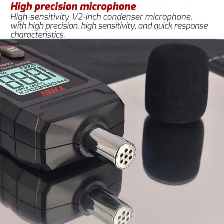 TRSI TA656A Digital Noise Measuring Meter Decibel Detector Device - British D'sire