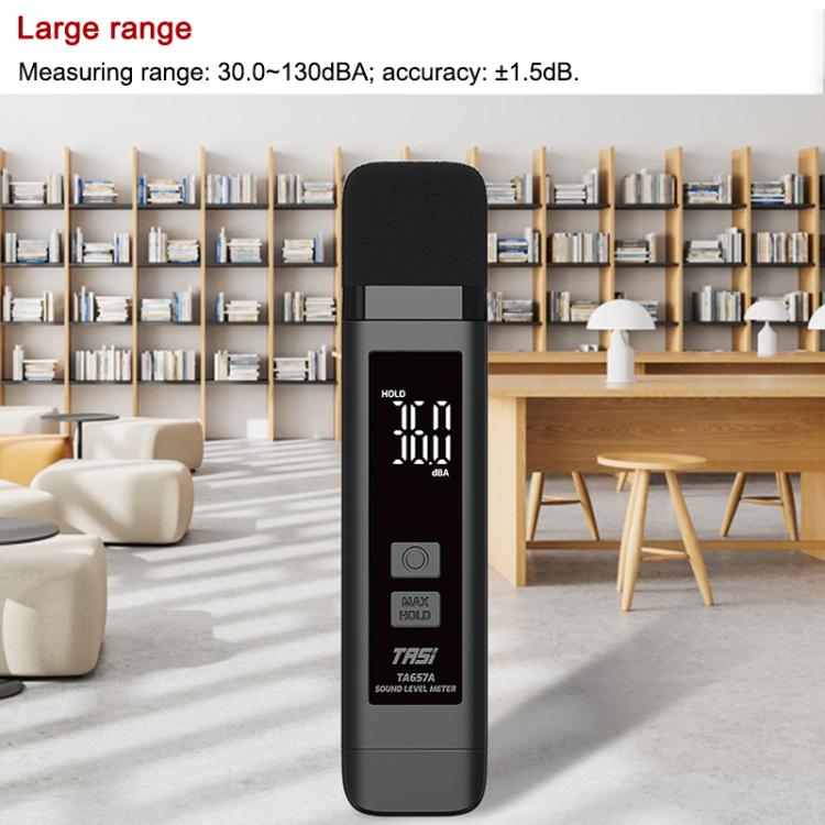 TRSI TA657A Rechargeable Noise Meter Decibel Detector Device - British D'sire