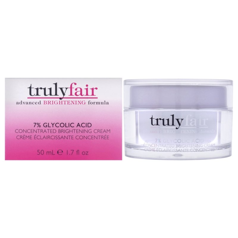 Truly Fair - 7 Percent Glycolic Acid Concentrated Brightening Cream for Unisex - 1.7 oz Cream - Cream - British D'sire Main image