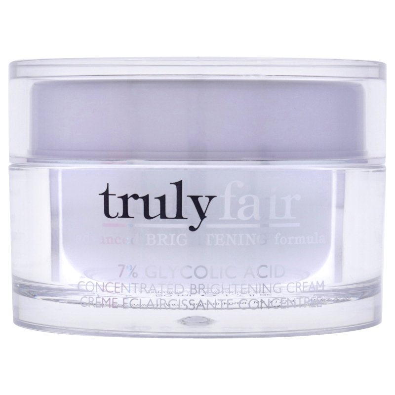 Truly Fair - 7 Percent Glycolic Acid Concentrated Brightening Cream for Unisex - 1.7 oz Cream - Cream - British D'sire