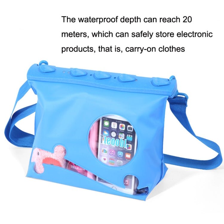 Tteoobl One-Shoulder Crossbody Drifting Diving Bag Waterproof Sundries Storage Bag, Size: Small (Orange) - British D'sire