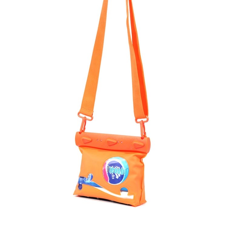 Tteoobl One-Shoulder Crossbody Drifting Diving Bag Waterproof Sundries Storage Bag, Size: Small (Orange) - British D'sire Main image