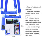 Tteoobl T-019A Sundries Storage Bag Phone Waterproof Shoulder Messenger Bag, Size: One Code(Blue) - British D'sire