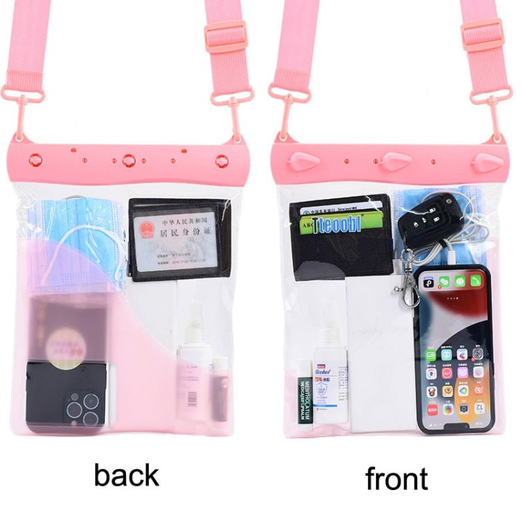 Tteoobl T-019A Sundries Storage Bag Phone Waterproof Shoulder Messenger Bag, Size: One Code(Blue) - British D'sire