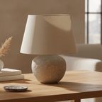 Tuscan Grey Lamp Decorative Table Lamp - Lamps - British D'sire