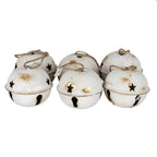 Twelve Metal Nordic Bells in Wooden Box - Christmas Decor - British D'sire