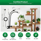 [UK Warehouse] 20W Clip LED Grow Light Full Spectrum for Indoor Plants Veg Seedling Lamp - British D'sire