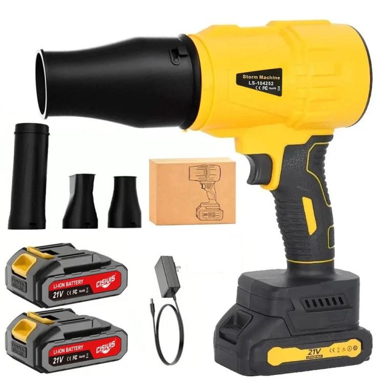 [UK Warehouse] 21V Cordless Leaf Blower Power Jet Dry Fan Mini 40000RPM Electric Dust Cleane - British D'sire Main image