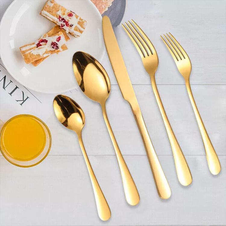 [UK Warehouse] 30X Cutlery Dinner Set Stainless Steel High Grade Tableware Tea Spoons Fork Tool - British D'sire Main image