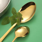[UK Warehouse] 30X Cutlery Dinner Set Stainless Steel High Grade Tableware Tea Spoons Fork Tool - British D'sire