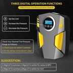 [UK Warehouse] Electric Corded Car Tyre Inflator Pump Portable Air Compressor Pump 12V 150PSI - British D'sire