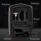 [UK Warehouse] Electric Corded Car Tyre Inflator Pump Portable Air Compressor Pump 12V 150PSI - British D'sire