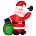 [UK Warehouse] Inflatable Blow up Christmas Santa Claus 4ft LED Yard Holiday Decoration - British D'sire