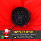 [UK Warehouse] Inflatable Blow up Christmas Santa Claus 4ft LED Yard Holiday Decoration - British D'sire