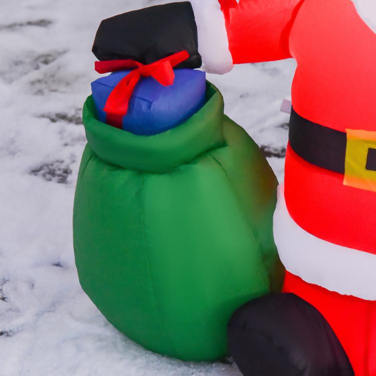 [UK Warehouse] Inflatable Blow up Christmas Santa Claus 4ft LED Yard Holiday Decoration - British D'sire