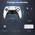 [UK Warehouse] Retro Video Games Console Stick 4K Pro 64GB 2k+ Games Wireless Controllers 2.4G - British D'sire