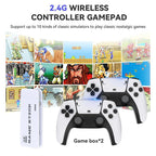 [UK Warehouse] Retro Video Games Console Stick 4K Pro 64GB 2k+ Games Wireless Controllers 2.4G - British D'sire