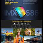 Ulefone Armor 24, 12GB+256GB, Rugged Phone, Side Fingerprint, 22000mAh, 6.78 inch Android 13 MediaTek Helio G96 Octa Core, Network: 4G, NFC(Black) - British D'sire