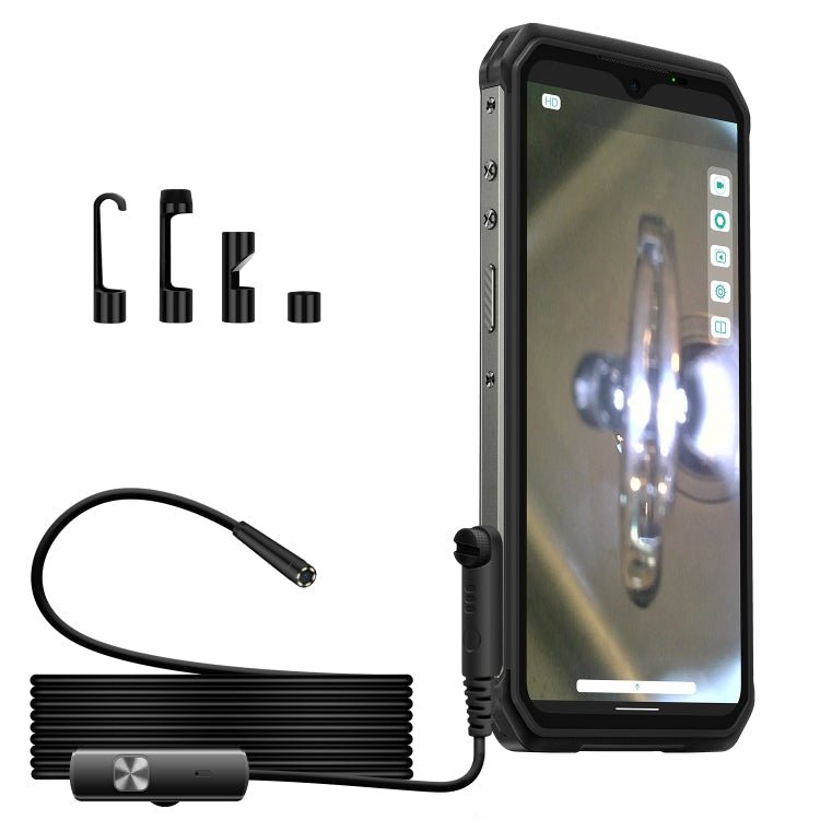 Ulefone Endoscope E1 IP67 Waterproof 3 in 1 Endoscope for Ulefone Power Armor 21 / 19 / 18T / 16 Pro / 13 / Armor Pad(Black) - British D'sire Main image