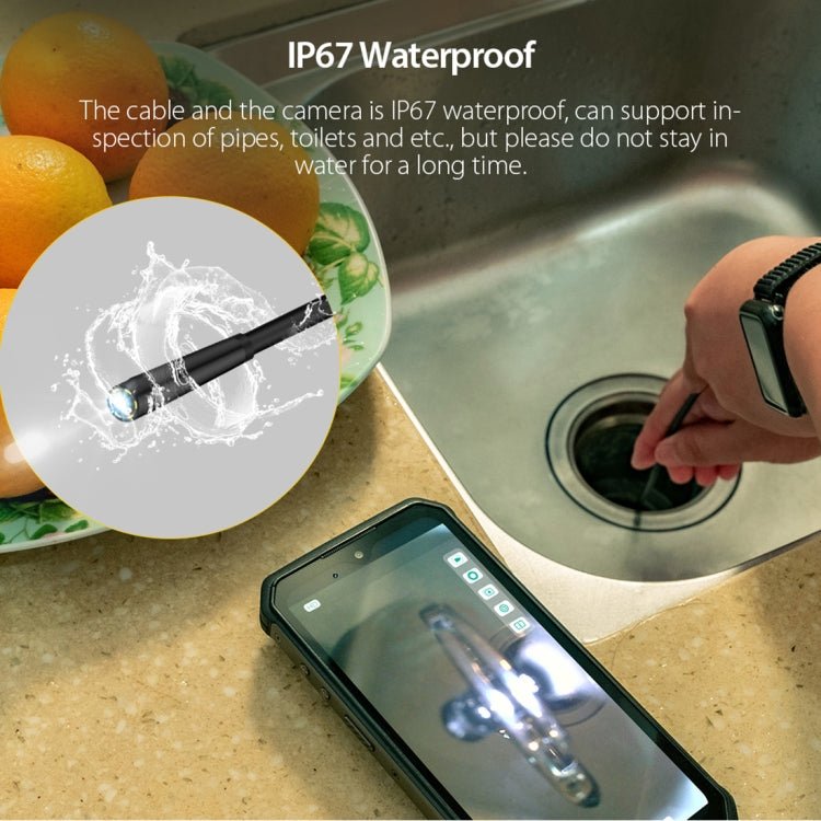 Ulefone Endoscope E1 IP67 Waterproof 3 in 1 Endoscope for Ulefone Power Armor 21 / 19 / 18T / 16 Pro / 13 / Armor Pad(Black) - British D'sire