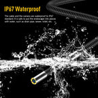 Ulefone uSmart E03 Rotatable Endoscope IP67 Waterproof for Armor 24 / 21 / 19 / 18T / 18T Ultra / Armor Pad(Black) - British D'sire