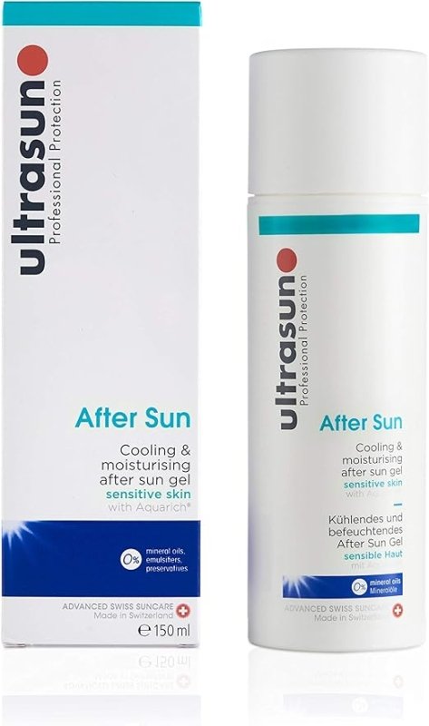 ultrasun Cooling and Moisturising After Sun Fluid Lotion with Aquarich 150 ml - British D'sire